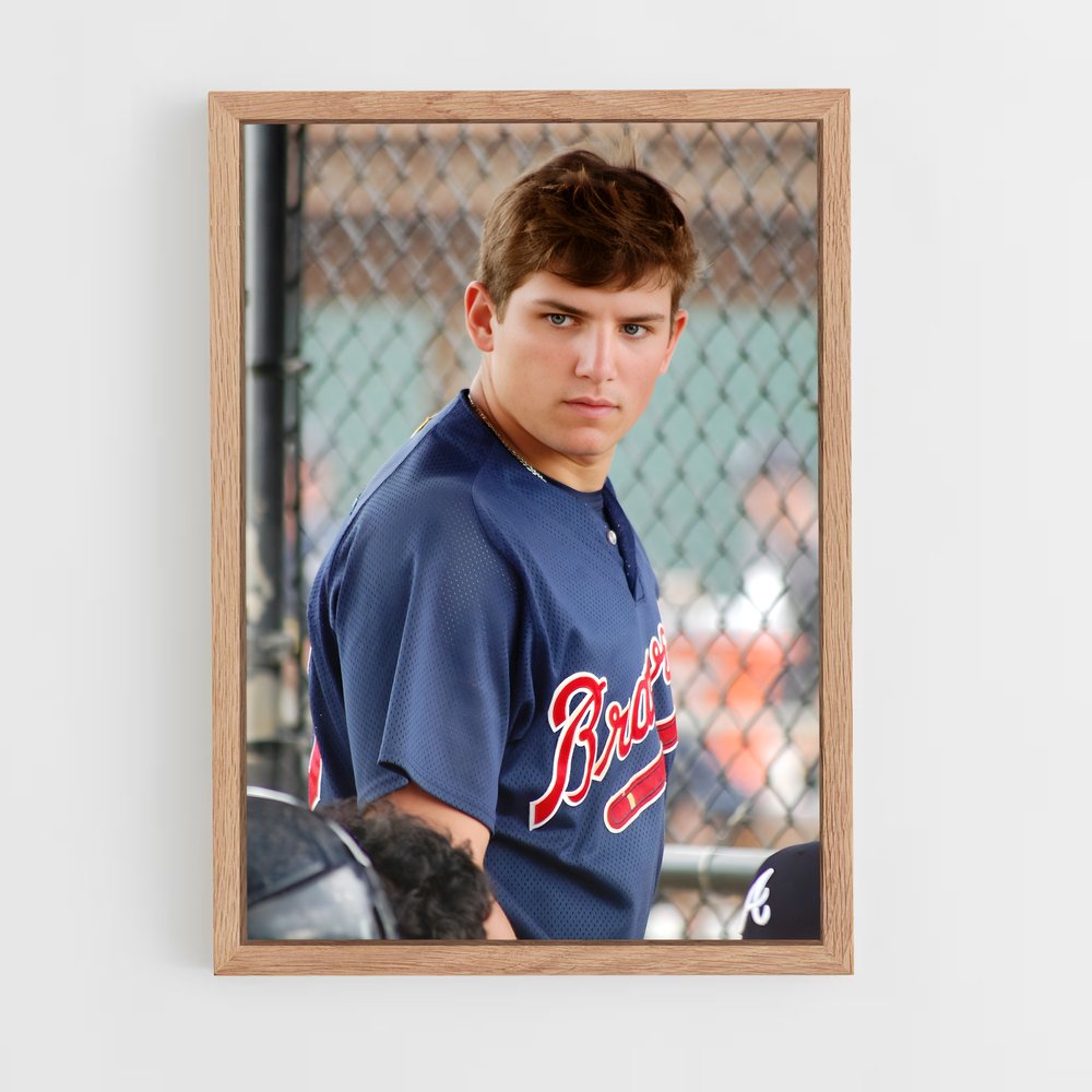 ap-austin riley-9 cadre Bois clair