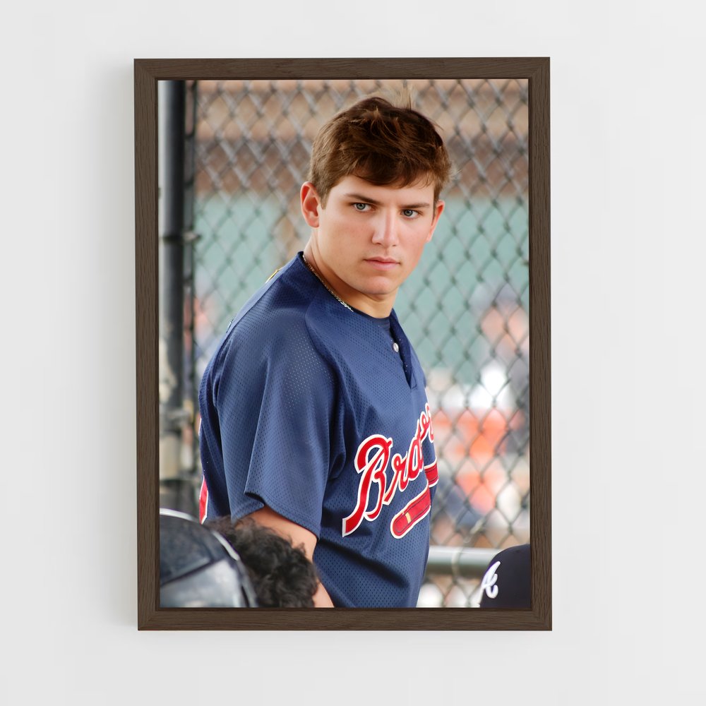 ap-austin riley-9 cadre Bois foncé