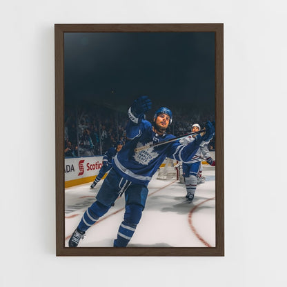 ap-auston matthews-2 cadre Bois foncé