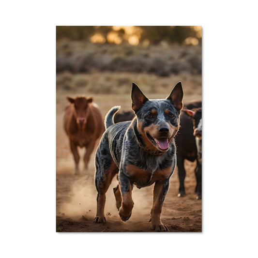 Poster Chien en Folie