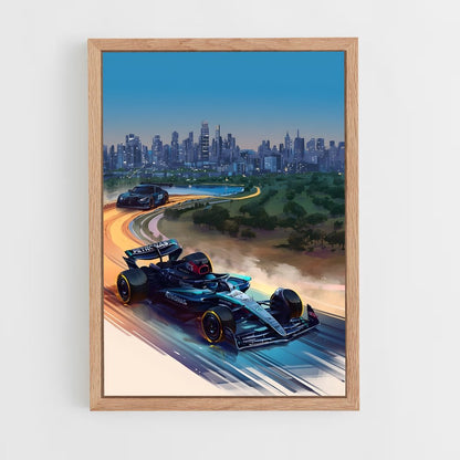 ap-australian grand prix-3 cadre Bois clair