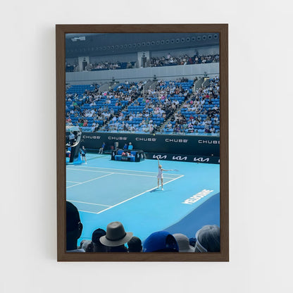 ap-australian open tennis-1 cadre Bois foncé