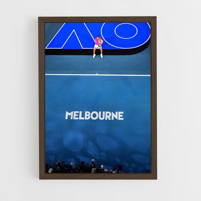 ap-australian open tennis-3 cadre Bois foncé