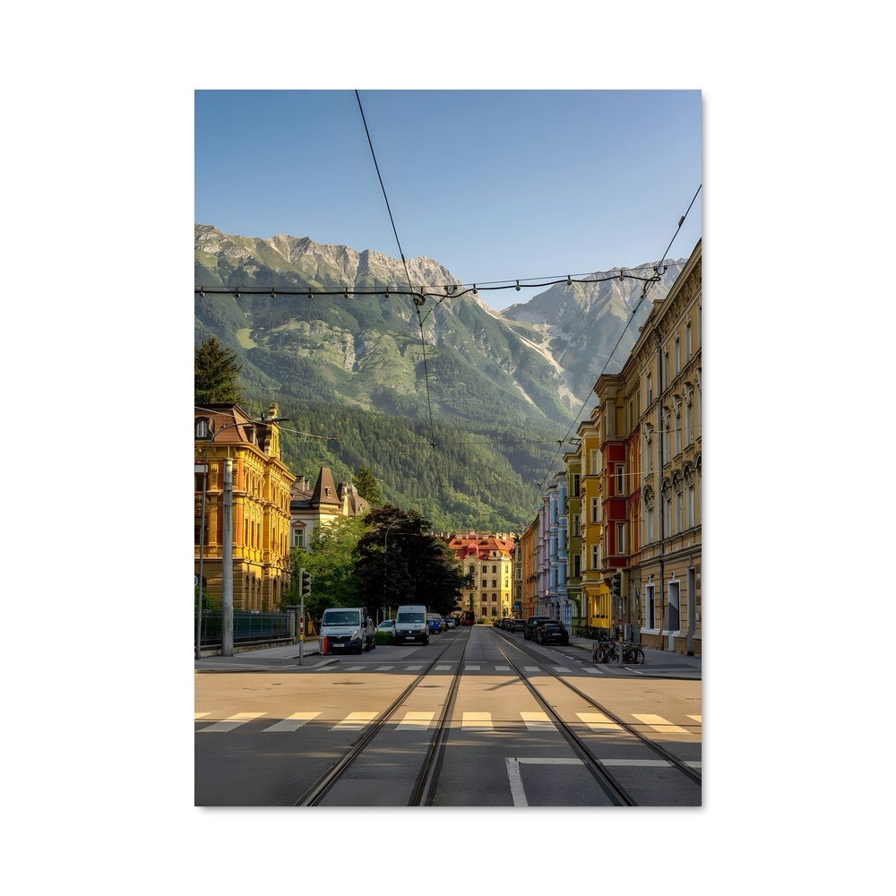 Poster Montagnes Autrichiennes