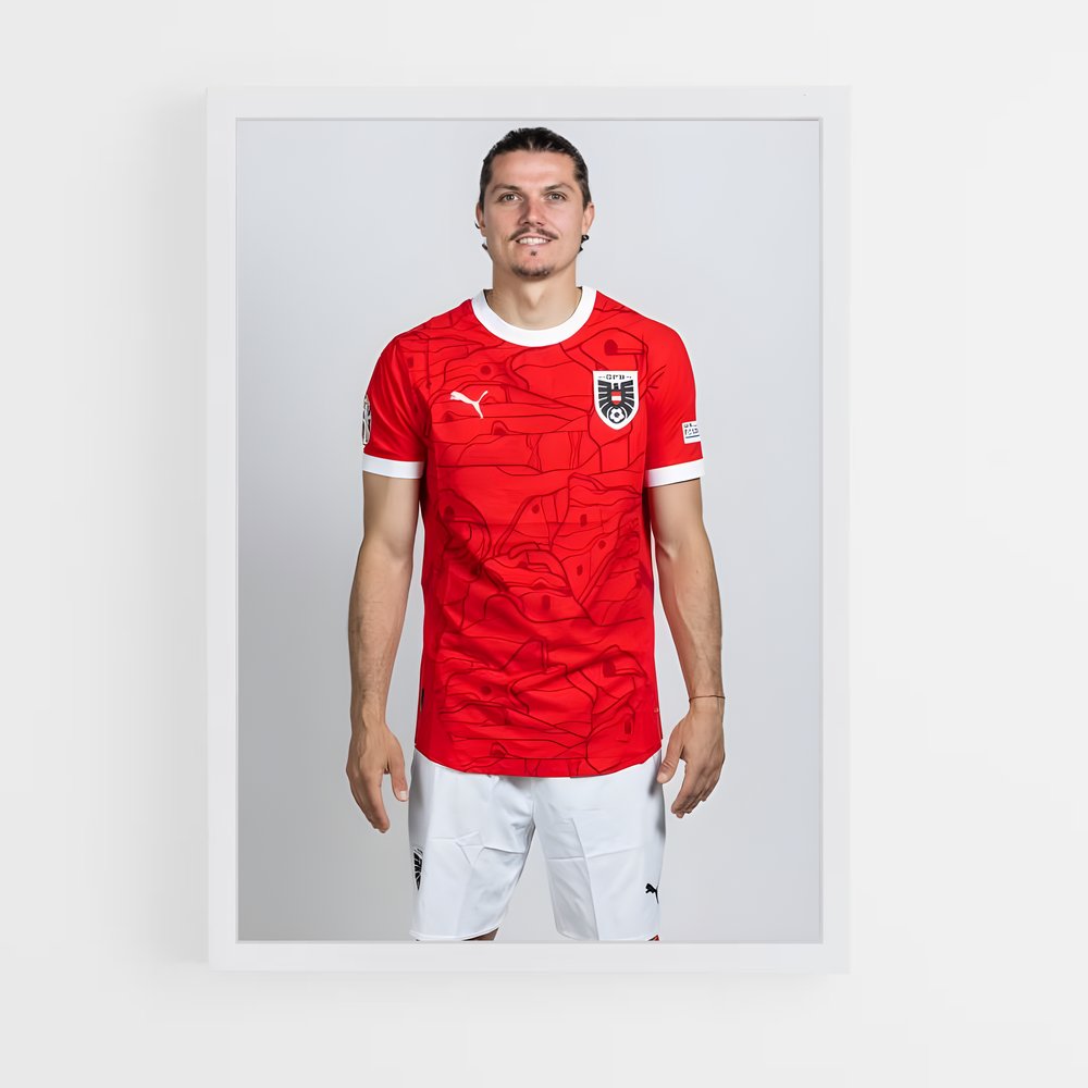ap-austria national football team-1 cadre Blanc