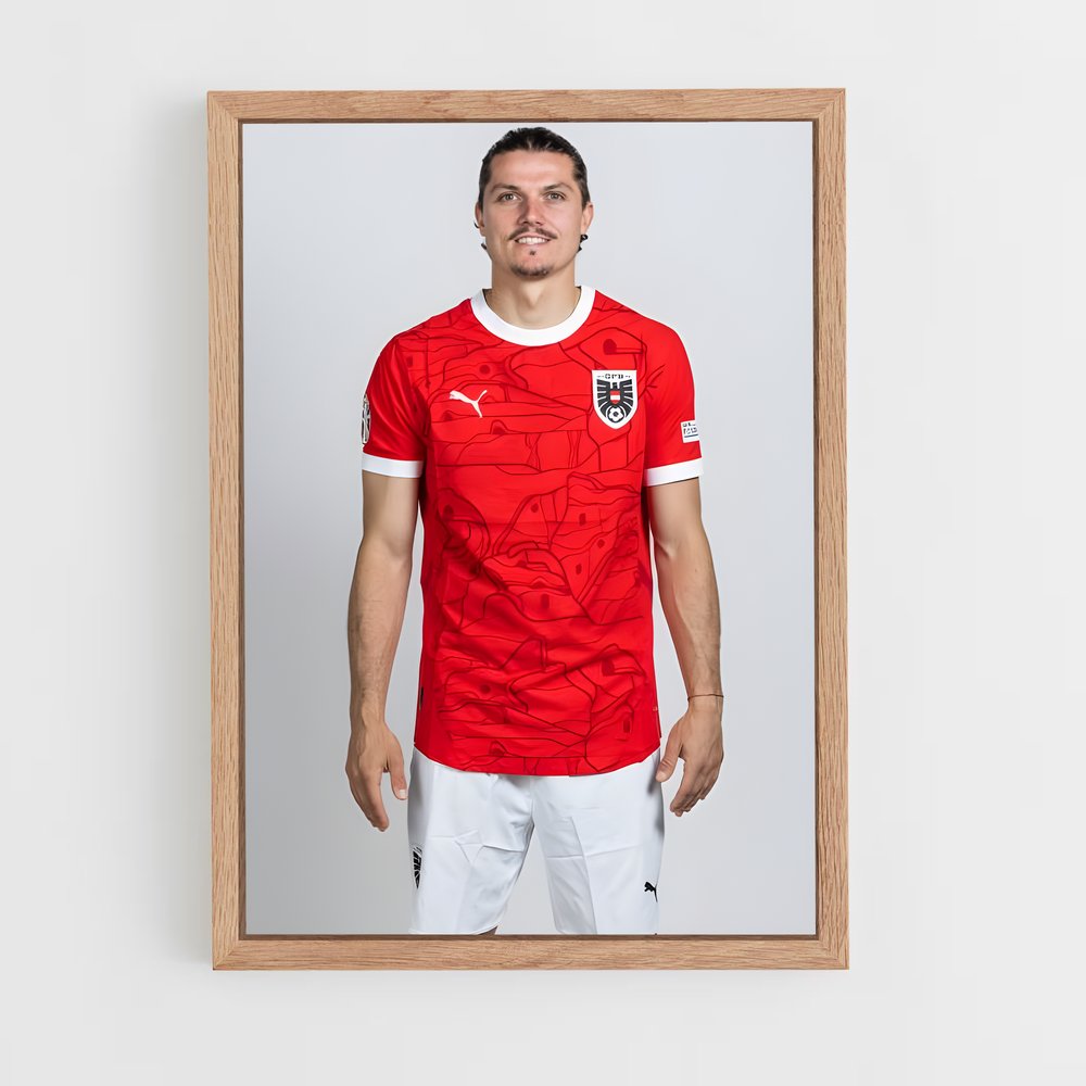 ap-austria national football team-1 cadre Bois clair