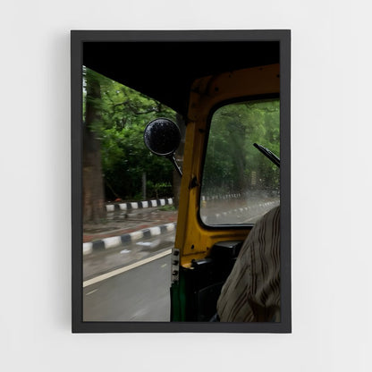 ap-auto rickshaw-2 cadre Noir