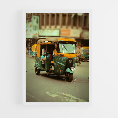 ap-auto rickshaw-4 cadre Blanc