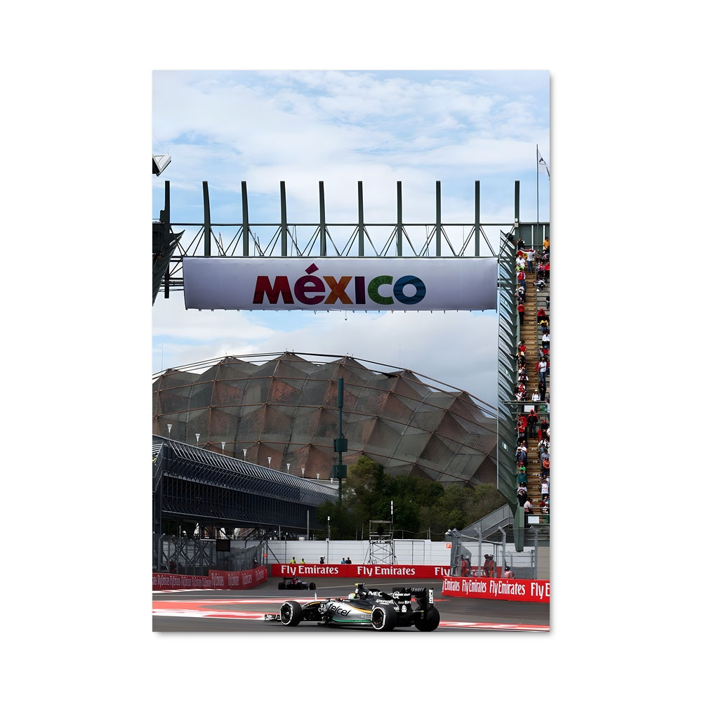 Poster Lewis à l'Autodromo