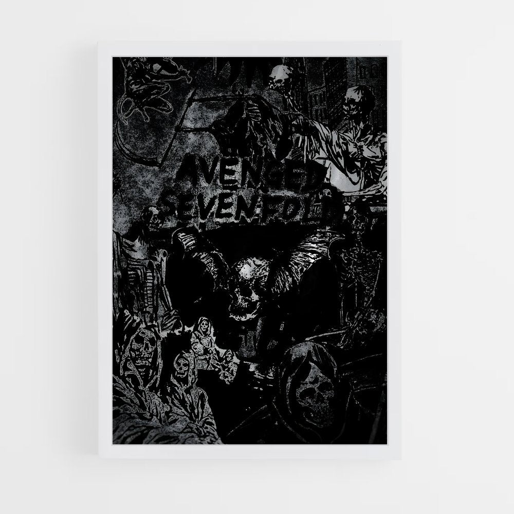 ap-avenged sevenfold-2 cadre Blanc