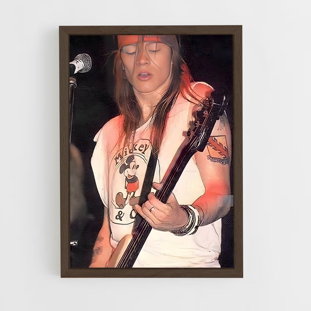 ap-axl rose-1 cadre Bois foncé