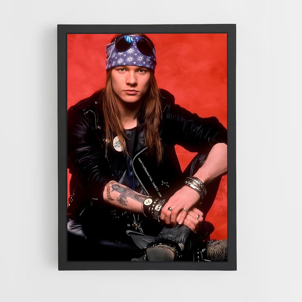 ap-axl rose-2 cadre Noir