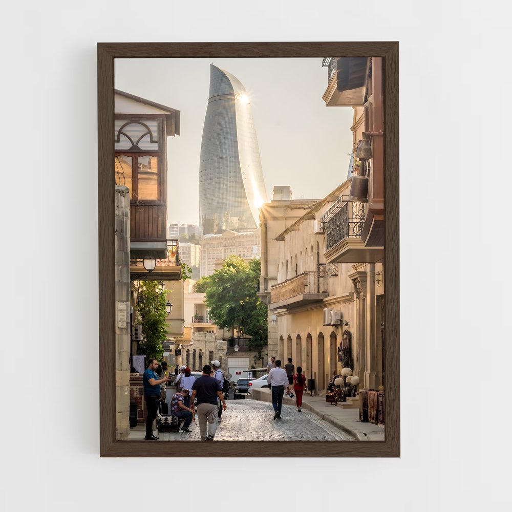 ap-azerbaijan-13 cadre Bois foncé