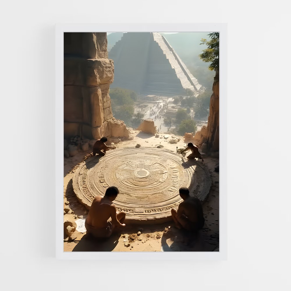 ap-aztec empire-1 cadre Blanc