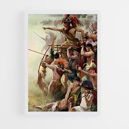 ap-aztec empire-2 cadre Blanc