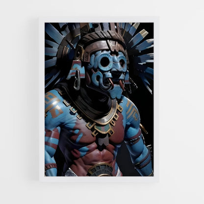 ap-aztec warrior-2 cadre Blanc