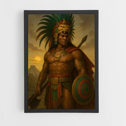 ap-aztec warrior-8 cadre Noir
