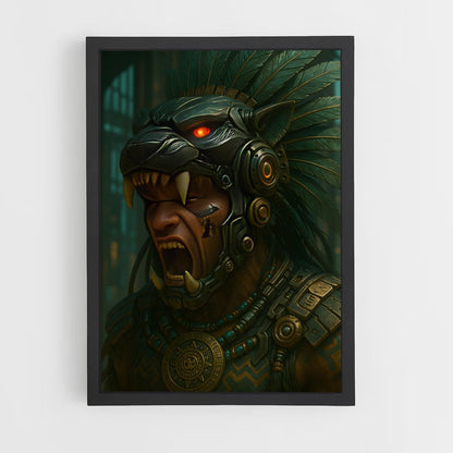 ap-aztec warrior-9 cadre Noir