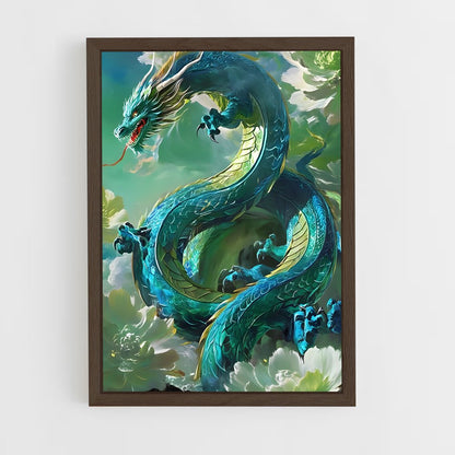 ap-azure dragon-12 cadre Bois foncé