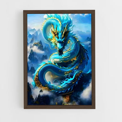 ap-azure dragon-4 cadre Bois foncé