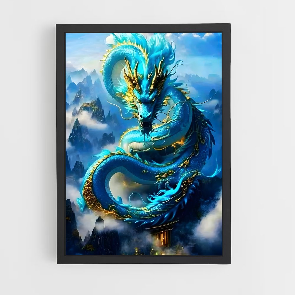 ap-azure dragon-4 cadre Noir