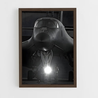 ap-b-1 lancer-1 cadre Bois foncé