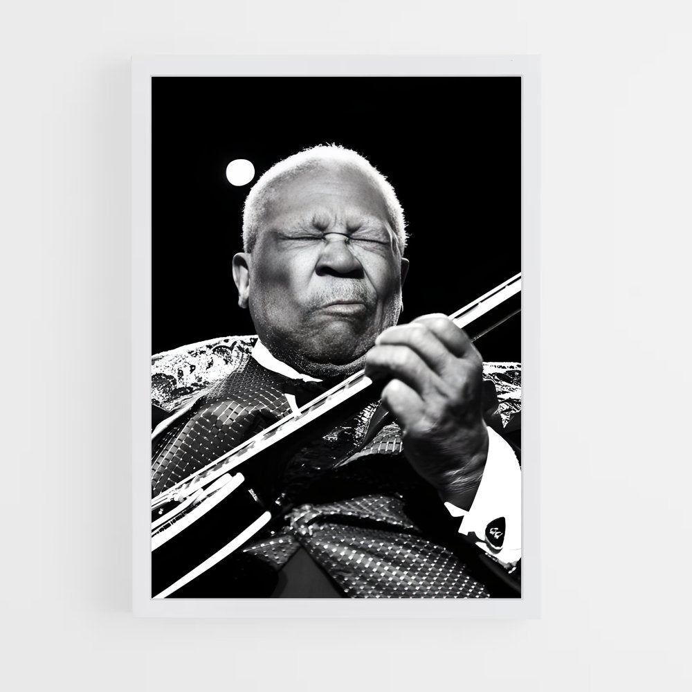 ap-b.b. king-1 cadre Blanc