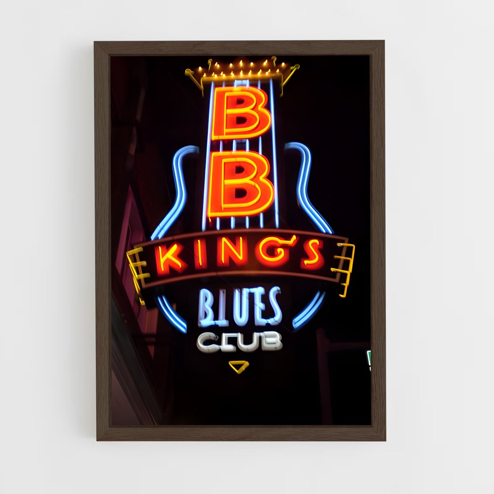 ap-b.b. king-2 cadre Bois foncé