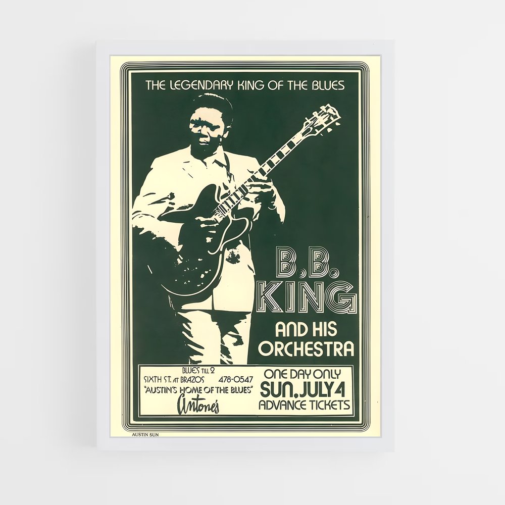 ap-b.b. king-3 cadre Blanc