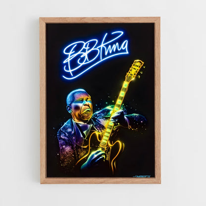 ap-b.b. king-4 cadre Bois clair