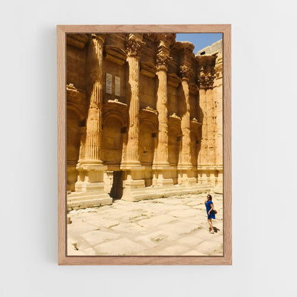 ap-baalbek temples-4 cadre Bois clair