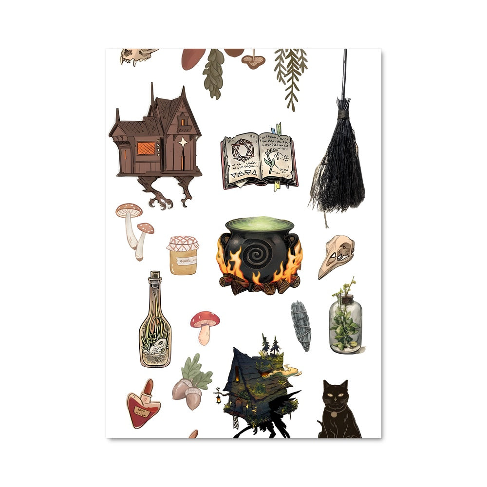 Poster Objets Enchantés