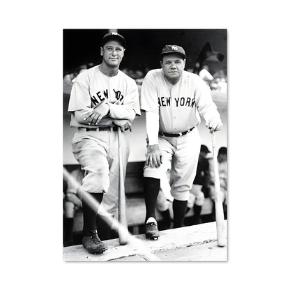 Poster Legend on the Dugout