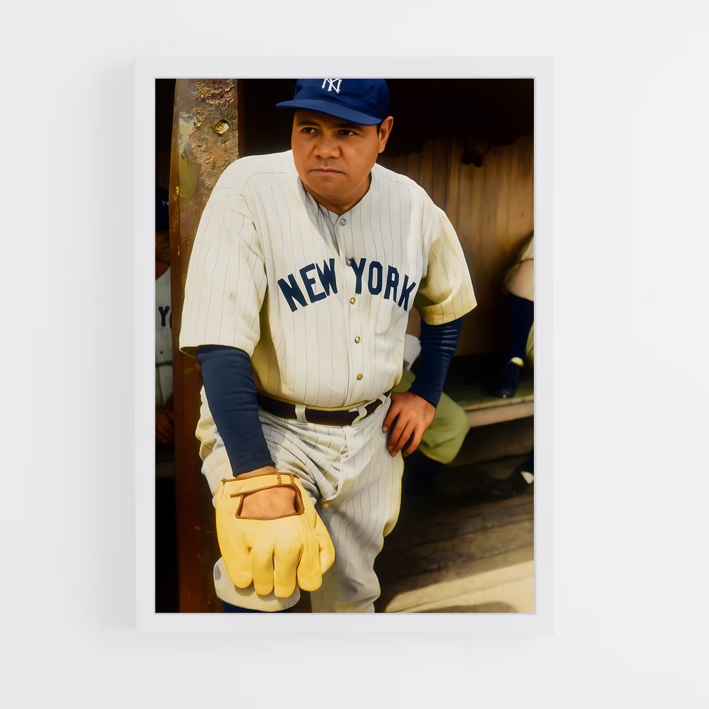 ap-babe ruth-2 cadre Blanc