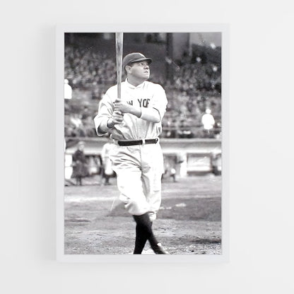 ap-babe ruth-4 cadre Blanc