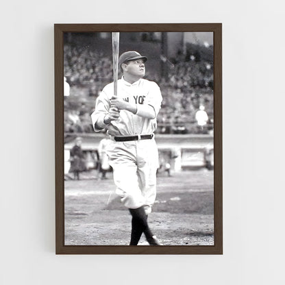 ap-babe ruth-4 cadre Bois foncé