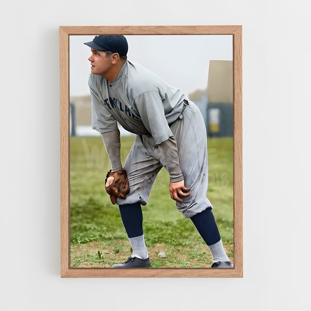 ap-babe ruth-5 cadre Bois clair