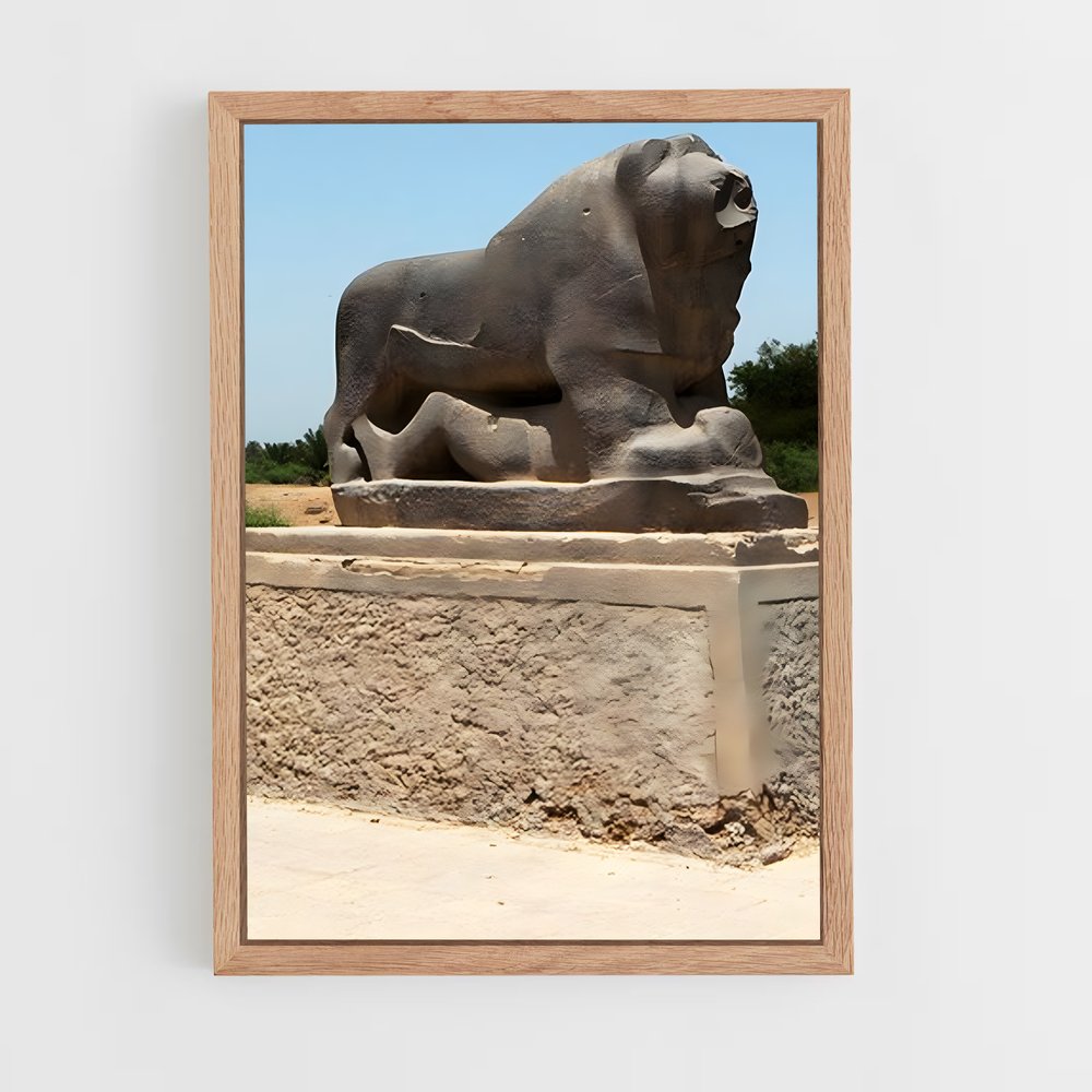 ap-babylon ruins-2 cadre Bois clair