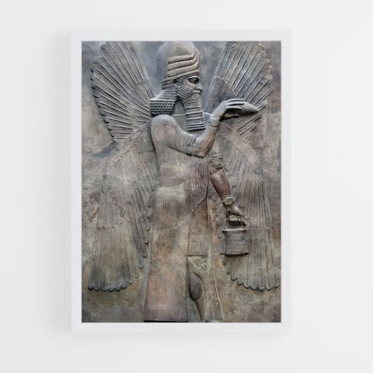 ap-babylonian gods-1 cadre Blanc