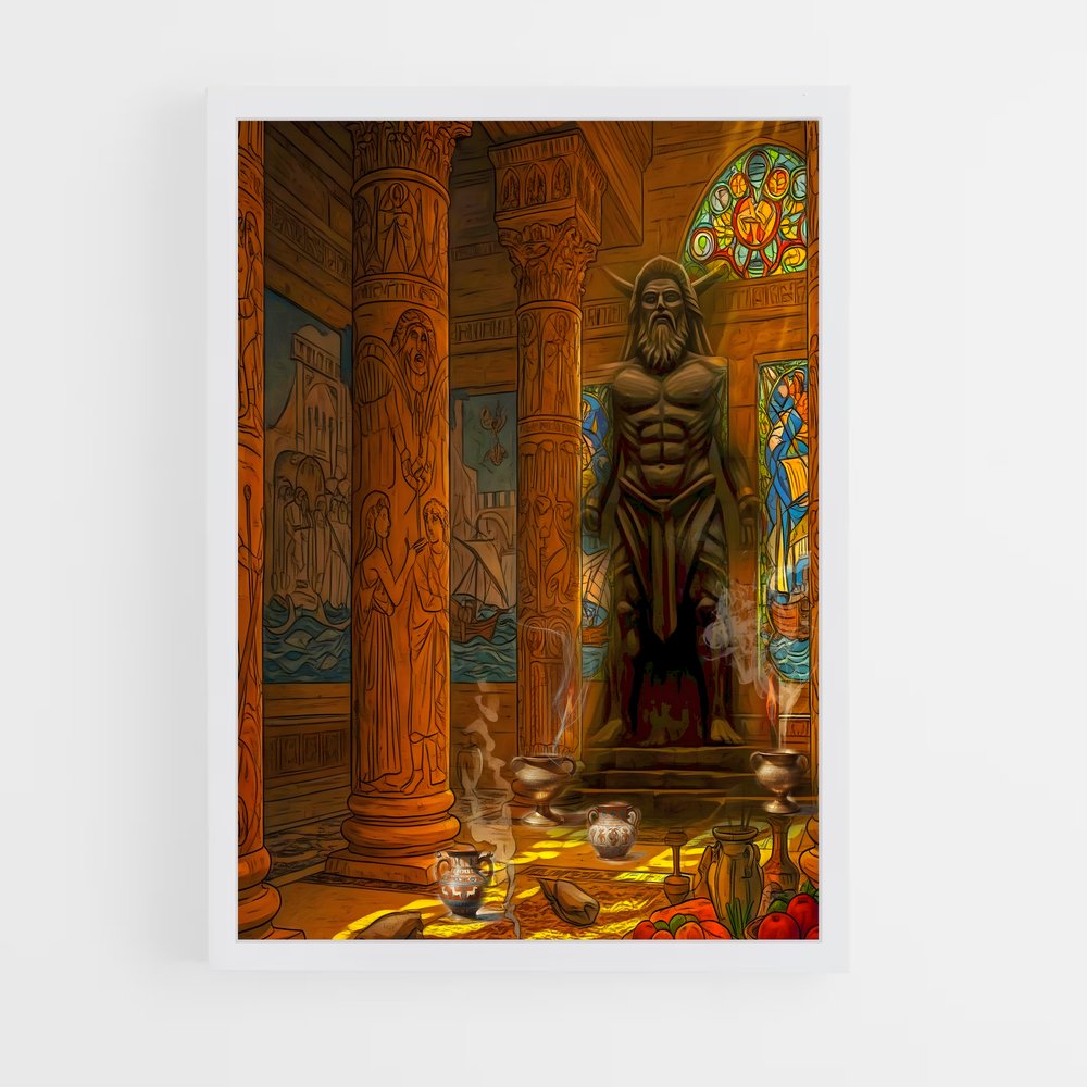 ap-babylonian gods-3 cadre Blanc