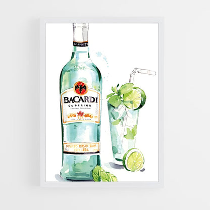 ap-bacardi-8 cadre Blanc