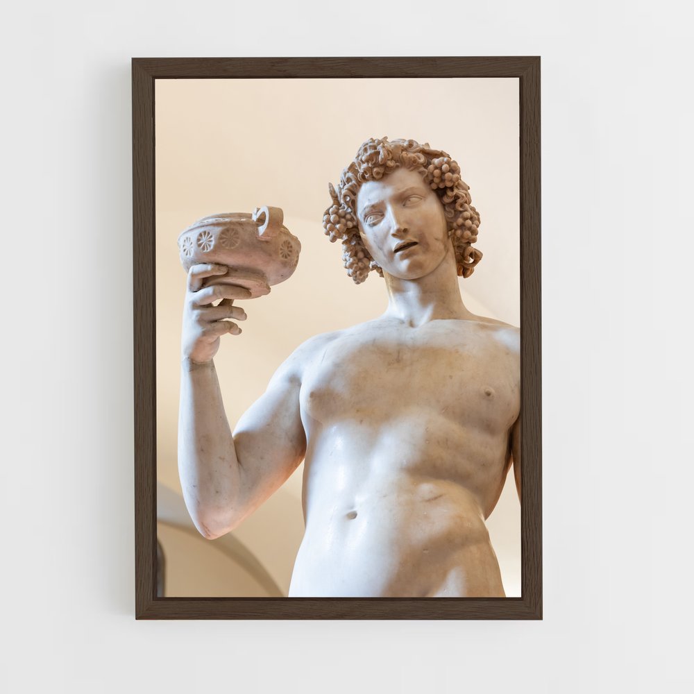 ap-bacchus michelangelo-6 cadre Bois foncé