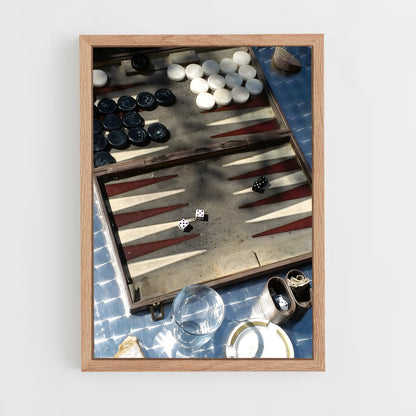 ap-backgammon-9 cadre Bois clair