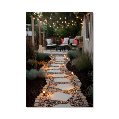 Poster Chemin Lumineux
