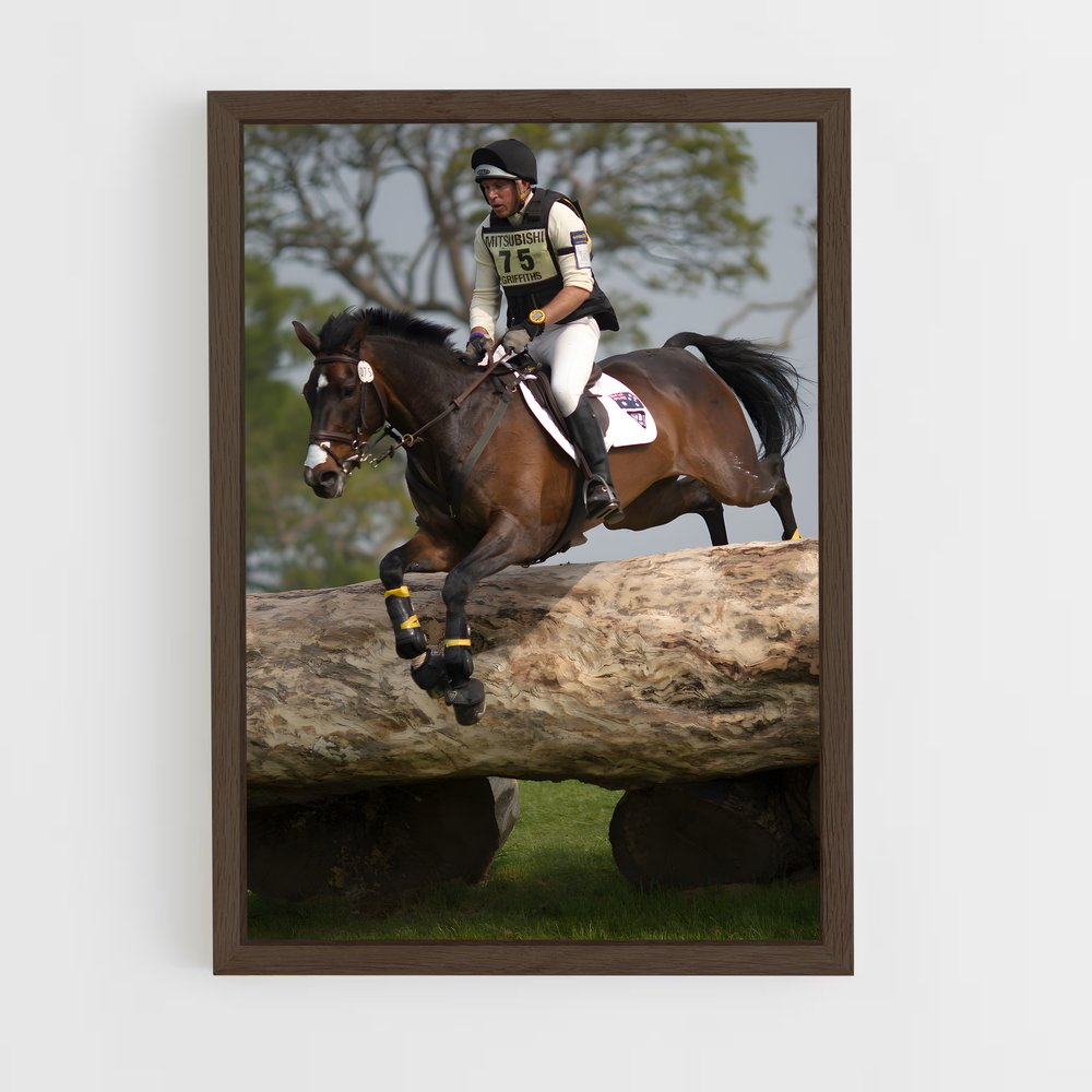 ap-badminton horse trials-1 cadre Bois foncé