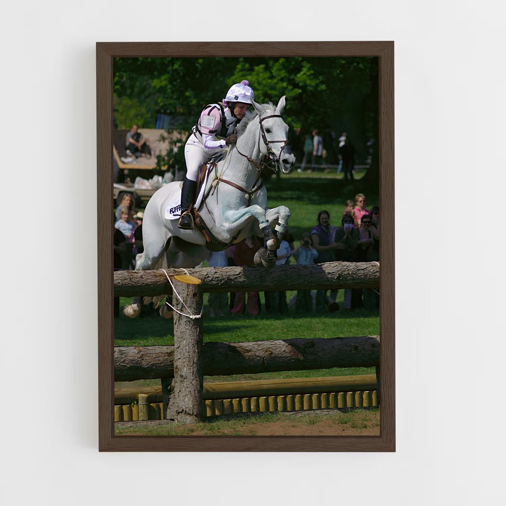 ap-badminton horse trials-3 cadre Bois foncé