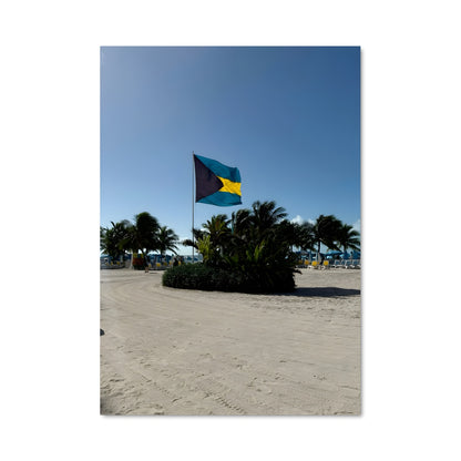 Poster Paradis Bahaméen