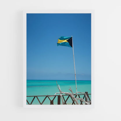 ap-bahamas flag-2 cadre Blanc
