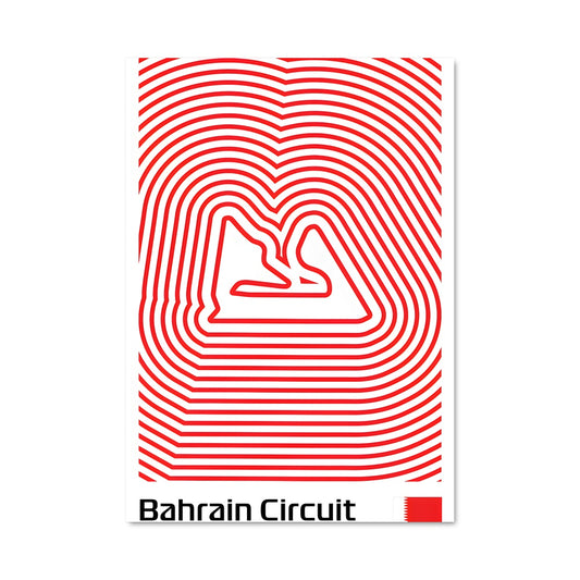Poster Circuit de Bahreïn