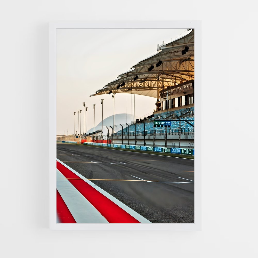 ap-bahrain international circuit-3 cadre Blanc